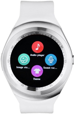 

CartBug Compatible Gione Pioneer P5L smartwatch Bluetooth y1 smart watch wristwatch phone high quality calling touchscreen multi-language activity trackers fitness band featurecamera tf micro sd card slot White Smartwatch(White Strap Free Size)