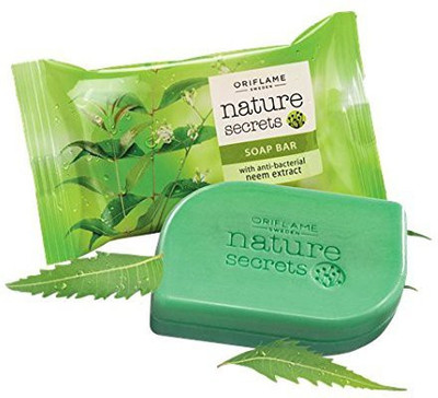 

Oriflame Nature Secrets Soap Bar With Anti-Bacterial Neem Extract Set Of 4(320 g, Pack of 4)