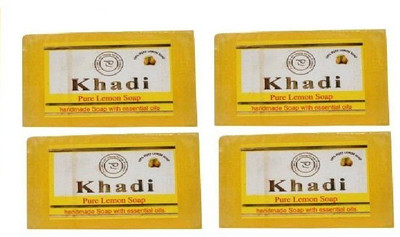 

Khadi LEMON SOAP(125 g, Pack of 4)