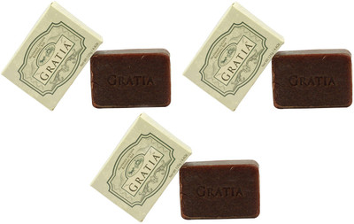 

GRATIA Chocolate Soap(375 g, Pack of 3)