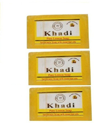 

Khadi LEMON SOAP(125 g, Pack of 3)