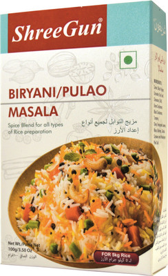 

ShreeGun BIRYANI/PULAO MASALA 100g(100 g)
