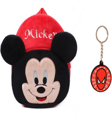 

ToyJoy Mickey mouse kids soft toy bag - 35 cm(Red, Black), Black;red