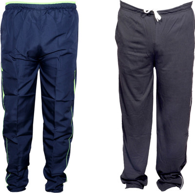 Indistar Solid Men Multicolor Track Pants