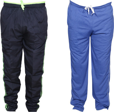 Indistar Solid Men Multicolor Track Pants