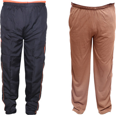 IndiWeaves Solid Men Multicolor Track Pants
