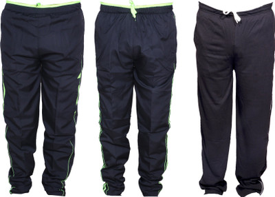 Indistar Solid Men Multicolor Track Pants