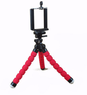 

De-TechInn Flexible Style Tripod For Mobile Phone, Camera, DSLR, Smartphones With Universal Mobile Monopod Holder Tripod(Multicolor, Supports Up to 500 g)