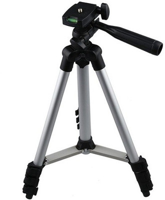 Rewy Tripod-3110 40.2 Inch Portable Camera Tripod With Three-Dimensional Head & Quick Release Plate Tripod Tripod(Black, Supports Up to 3000 g)