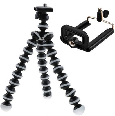 

ShopyBucket Tripod Stand or Mobile Phones and Camera's Tripod(Multicolor, Supports Up to 500 g)