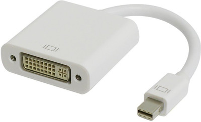 

TOBO TV-out Cable Display Port to DVI Adapter(White, For Laptop)
