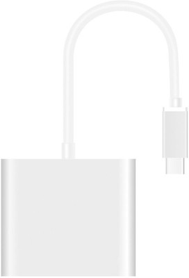 

TOBO TV-out Cable UBS 3.1 Type-C to 4K HDMI USB 3.0 HUB USB-C Charging Port OTG Adapter Cable(Silvar, For MacBook)