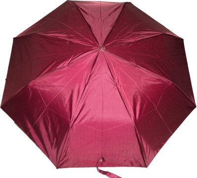 

K.C Paul Soumi 3 Fold Umbrella(Maroon)