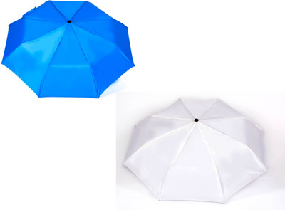 

Anchor 3 Fold Auto Open Blue,White Umbrella(Blue, White)
