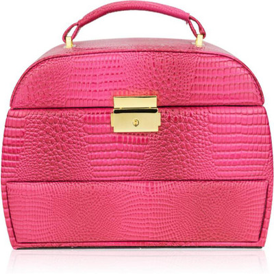 

Avmart Designer Makeup, Jewellery, Multi Purpose (Pink) 1 Vanity Box(Pink)