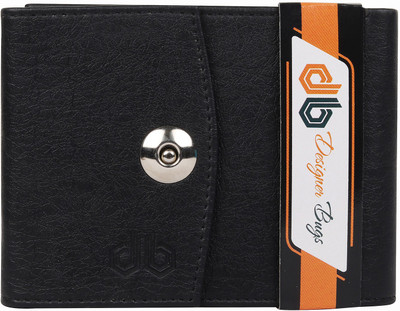

Designer Bugs Men Black Artificial Leather Wallet(4 Card Slots)