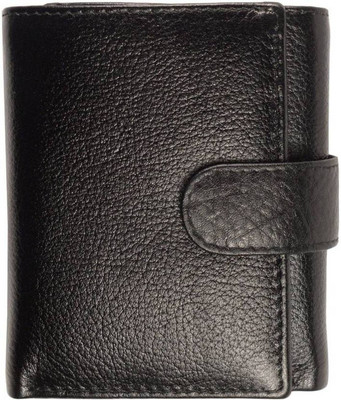 

MrSanotiyas Boys Black Artificial Leather Wallet(7 Card Slots)