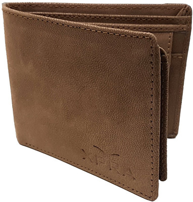 

XPRA Men Brown Genuine Leather Wallet(9 Card Slots)