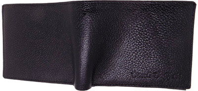 

AASA Men Black Genuine Leather Wallet(2 Card Slots)