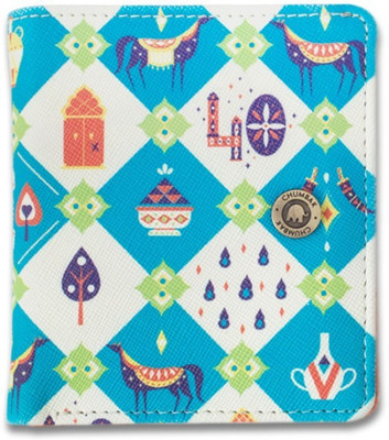 

Chumbak Women White Fabric Wallet(6 Card Slots)