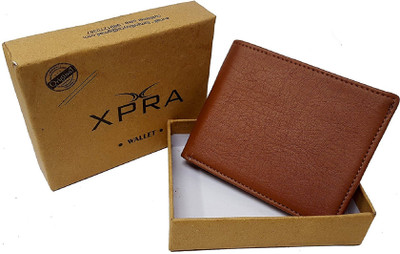 

XPRA Men Brown Artificial Leather Wallet(4 Card Slots)