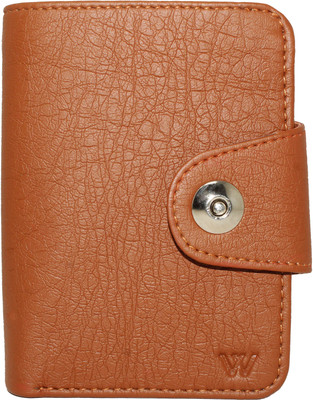 

Wildland Boys Tan Artificial Leather Card Holder(10 Card Slots)