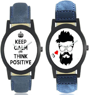 

Sponix Mart denim-print-luxury-new-collection-men-watch-combo Watch - For Men