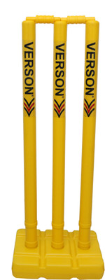 

verson plastic stump set for junior and senior(Yellow)