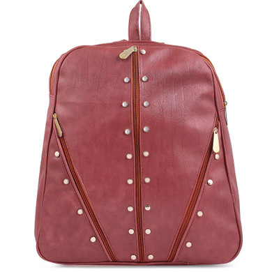

Techno wear Brown Color Back Pack Bag For Girls 12 L Backpack(Brown)