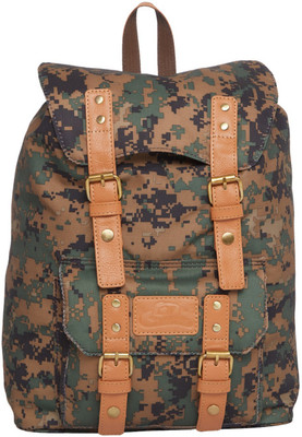 

Leatherworld Rucksack 14.4 L Backpack(Green)