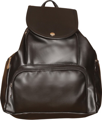 ULove U LOVE Black Non Leather Premium Back Pack Bag. Waterproof Backpack(Black, 4)