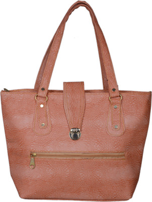 

Dazy Fashions PU Leather Hand-Held Bag For Girls (Beige) Waterproof Shoulder Bag(Beige, 5 L)