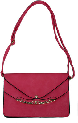 

Dazy Fashions PU Leather Sling Bag / Side Bag For Girls (Pink) Waterproof Sling Bag(Pink, 5 L)