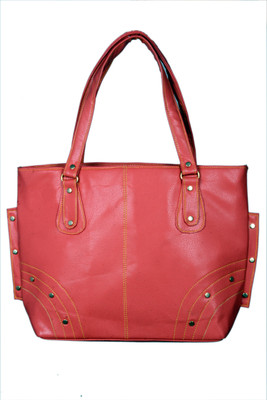 

Dazy Fashions PU Leather Hand-Held Bag For Girls (Pink) Waterproof Shoulder Bag(Pink, 5 L)