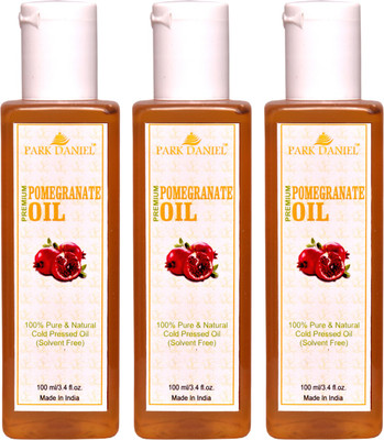 

Park Daniel Premium Pomegrante oil- 100% Pure & Natural Combo pack of 3 bottles of 100 ml(300 ml) Hair Oil(300 ml)