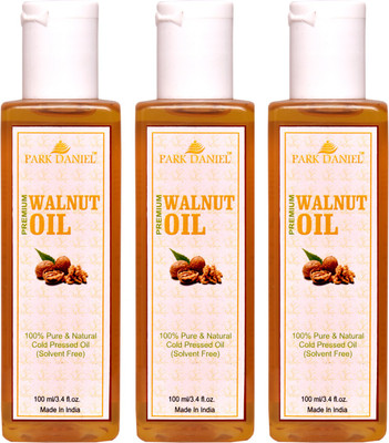 

Park Daniel Premium Walnut oil- 100% Pure & Natural Combo pack of 3 bottles of 100 ml(300 ml) Hair Oil(300 ml)