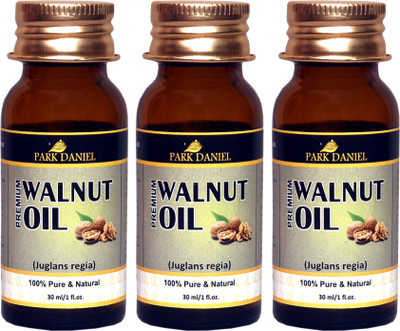

Park Daniel Organic Walnut oil- 100% Pure & Undiluted Combo pack of 3 bottles of 30 ml(90 ml)(90 ml)