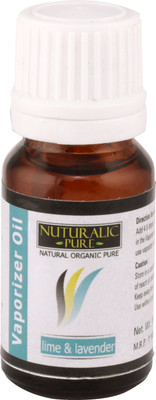 

Naturalic Pure Aroma Therapy Oil, Humidifier Oil, Diffuser Oil ( Lime & Lavender)(10 ml)