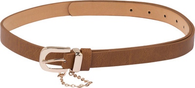 

Globus Women Casual Brown Artificial Leather Belt, Tan