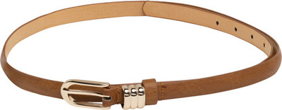 

Globus Women Casual Brown Artificial Leather Belt, Tan