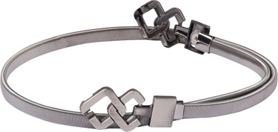 

Globus Women Casual Grey Synthetic Belt, Gun