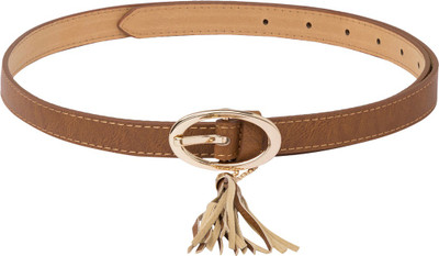 

Globus Women Casual Brown Artificial Leather Belt, Tan
