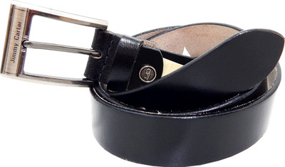 

jimmy carter Men Casual, Formal Black Genuine Leather Belt