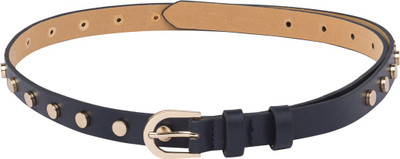 

Globus Women Casual Blue Artificial Leather Belt, Navy