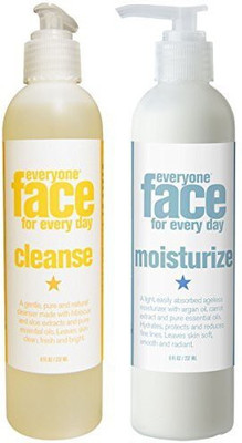 

Everyone Face Cleanse Botanical Skincare And Face Moisturize Botanical Skincare Bundle With Lemon Ylang(236.59 ml)