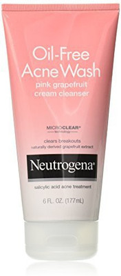 

Neutrogena OilFree Acne Wash Pink Grapefruit Cream Cleanser(177.45 ml)