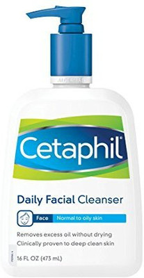 Cetaphil Daily Facial Cleanser Normal To Oily Skin(473.18 ml)