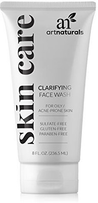 

Artnaturals Clarifying Acne Face Wash Deep Cleansing And Exfoliation Of Acne Blackheads And Pimples Infused With Cucumber And Aloe For Added Hydration(236.59 ml)
