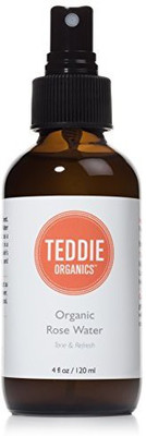 

Teddie Organics Organic Alcohol Free Rose Water(118.3 ml)