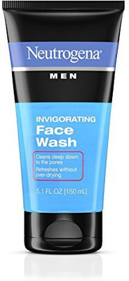 

Neutrogena MenS Invigorating Daily Foaming Gel Face Wash Energizing & Refreshing OilFree Facial Cleanser For Men(150.83 ml)